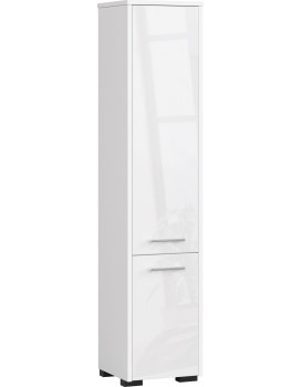 Koupelnová skříňka Fin I 30 cm bílá lesk