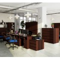 Volně stojící psací stůl Ana 124 cm wenge