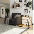 Komoda CL3 60 cm dub sonoma/bílá