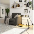 Komoda CL3 60 cm bílá lesk