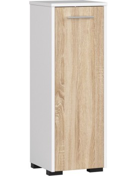 Koupelnová skříňka Fin 30 cm bílá/sonoma