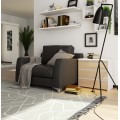 Komoda CL3 60 cm bílá/cappuccino lesk