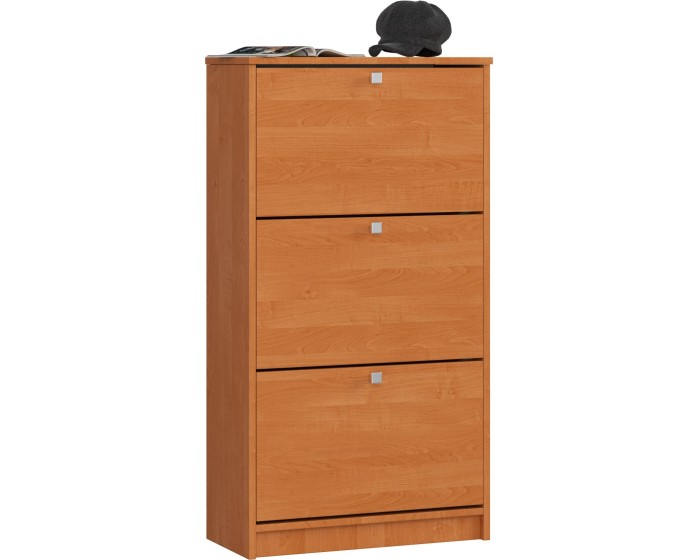 Botník Marienne 60 cm - 3 dvířka olše