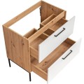 Umyvadlová skříňka Madera 821 2S dub artisan/bílá
