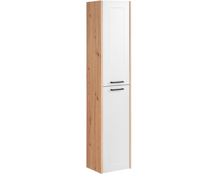 Koupelnová skříňka vysoká Madera 800 dub artisan/bílá