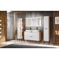 Umyvadlová skříňka Madera 854 2S dub artisan/bílá