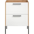 Umyvadlová skříňka Madera 820 2S dub artisan/bílá
