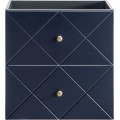 Koupelnová skříňka pod umyvadlo Elegance 60 cm modrá
