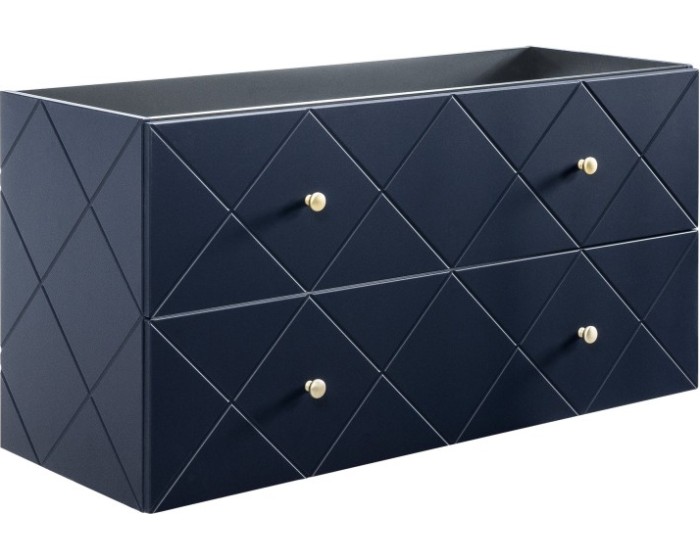 Koupelnová skříňka pod umyvadlo Elegance 120 cm modrá