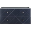 Koupelnová skříňka pod umyvadlo Elegance 120 cm modrá