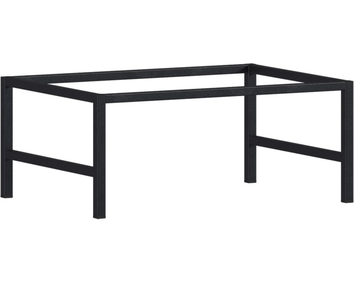 Nohy pro skříňky Monako 880 40 cm černá