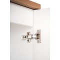 Závěsná koupelnová skříňka Nova White 81-30-1D bílá