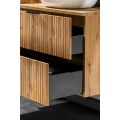 Závěsná skříňka Casad Nature s deskou 120 cm dub wotan