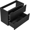 Umyvadlová skříňka Nova Black D2 82-80-2S černá