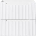 Závěsná umyvadlová skříňka Nova White 82-60-2S bílá