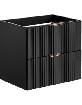 Skříňka pod umyvadlo Casad 60 cm černá