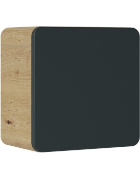 Koupelnová závěsná skříňka Aruba 831 1D dub craft zlatý/vesmírně šedá mat