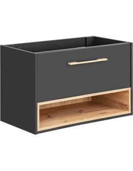 Umyvadlová skříňka Borneo Cosmos 821 1S šedá/dub artisan