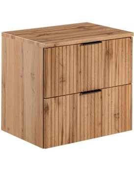 Závěsná skříňka Casad s deskou 60 cm dub wotan