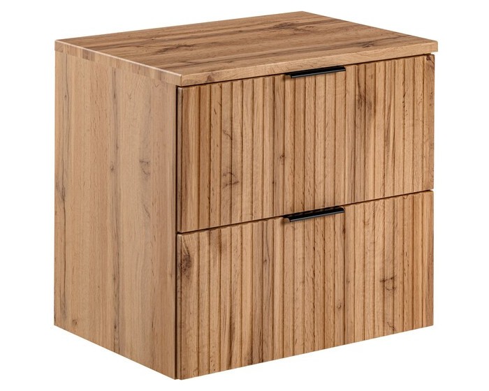 Závěsná skříňka Casad s deskou 60 cm dub wotan