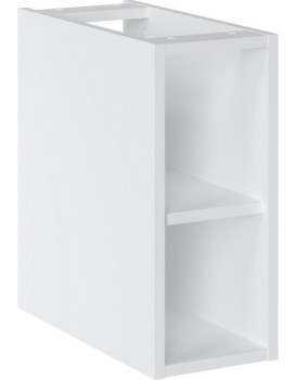 Závěsný koupelnový regál Iconic 20 cm bílý