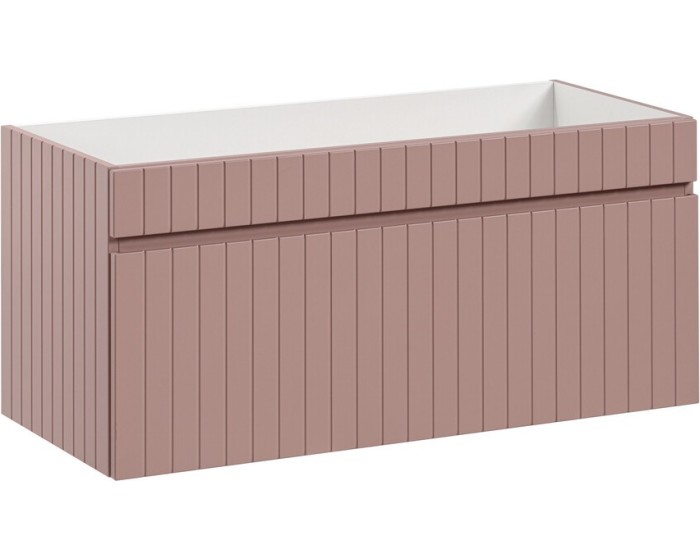 Závěsná skříňka pod umyvadlo Iconic 100 cm růže