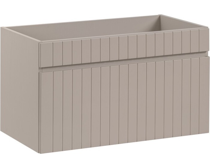 Závěsná skříňka pod umyvadlo Iconic 80 cm kašmír