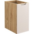 Závěsná koupelnová skříňka Luxor Beige 81-30-1D béžová/dub olejovaný