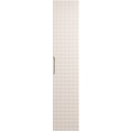 Vysoká závěsná koupelnová skříňka Luxor Beige 80-01-1D béžová/dub olejovaný