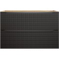 Závěsná umyvadlová skříňka Luxor Black 82-90-2S černá/dub olejovaný