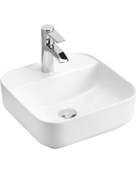 Keramické umyvadlo na desku Magic 39 cm bílé