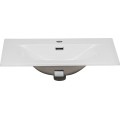 Keramické zápustné umyvadlo Sky 80 cm bílé