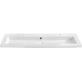 Zápustné umyvadlo Spirit UM-8070 120 cm lesklé bílé