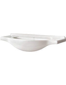 Keramické zápustné umyvadlo Vintage I 85 cm bílé