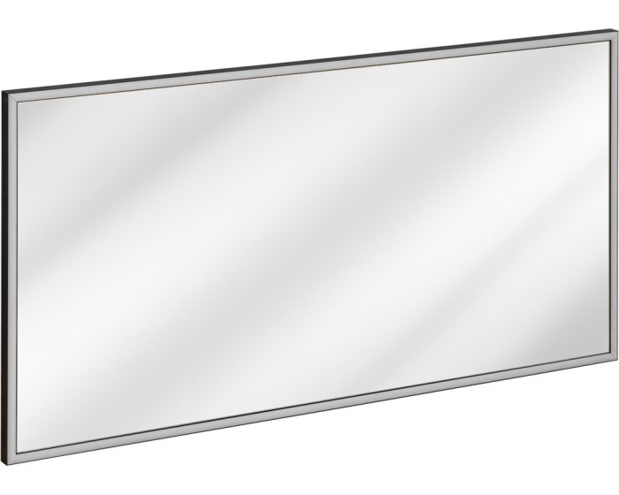 Koupelnové zrcadlo Madera s LED osvětlením 123x68 cm černé