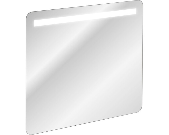 Koupelnové zrcadlo s LED osvětlením Bianca 80 cm bílé
