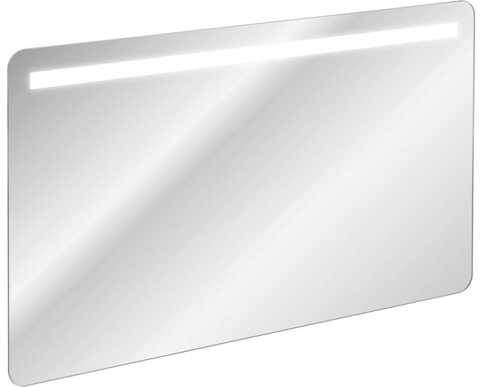Koupelnové zrcadlo s LED osvětlením Bianca 120 cm bílé