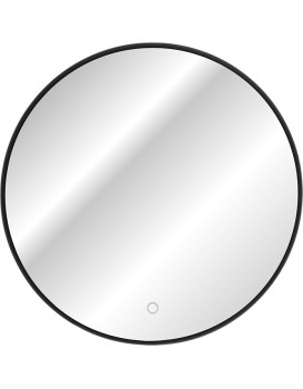 Koupelnové zrcadlo Luna FI800 černé