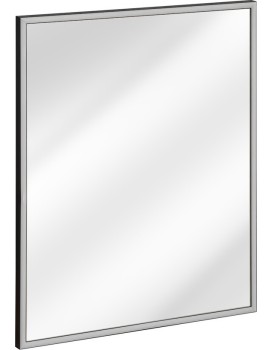 Koupelnové zrcadlo Madera s LED osvětlením 68x83 cm černé