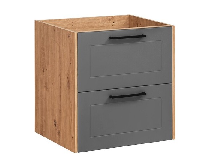 Umyvadlová skříňka Madera 820 2S dub artisan/grafit