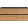 Koupelnová skříňka Monako 120 cm šedá/dub hamilton
