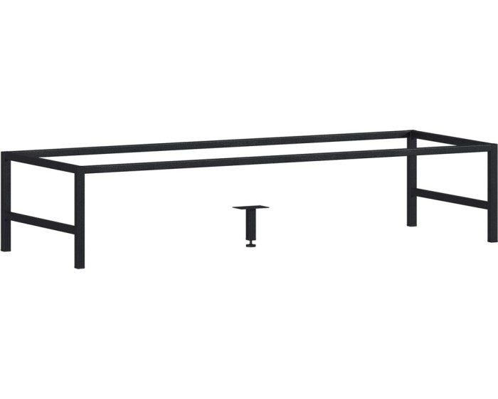 Nohy pro skříňky Monako 885 140 cm černá