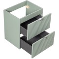Umyvadlová skříňka Line Reed Green D 82-50-2S zelená