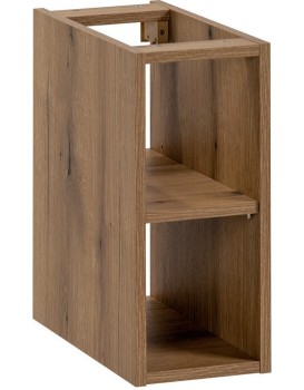Závěsný koupelnový regál Iconic 20 cm dub coast evoke