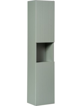 Vysoká koupelnová skříňka Line Reed Green D 80-03-2D zelená