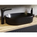 Vysoká umyvadlová baterie Niagara 86002B černá mat