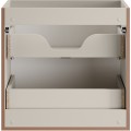 Závěsná skříňka pod umyvadlo Bella Cashmere 2S 60 cm kašmír