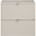 Závěsná skříňka pod umyvadlo Bella Cashmere 2S 60 cm kašmír
