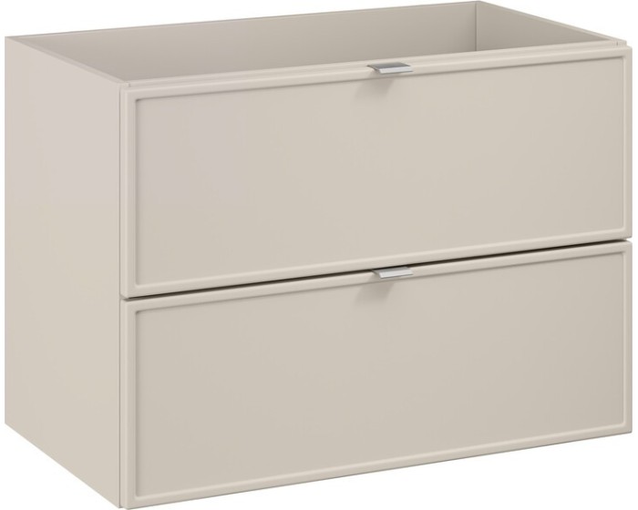 Závěsná skříňka pod umyvadlo Bella Cashmere 2S 80 cm kašmír