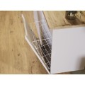 Závěsná koupelnová skříňka s košem na prádlo NOVA CASHMERE 40 cm kašmírová